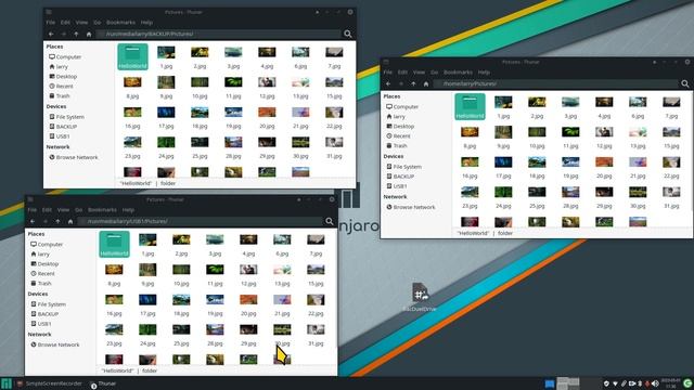 Manjaro Linux - Xfce - Tips on Startup Login Automated Backup .