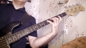 Московников Андрей Гамма До-мажор на бас-гитаре.Мастер-класс.