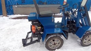 навеска на самодельный минипогрузчик с плавающим режимом