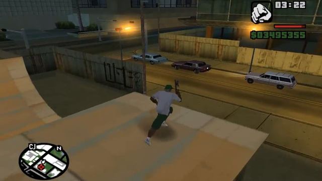 GTA San Andreas мод на скейтборд смотреть онлайн
