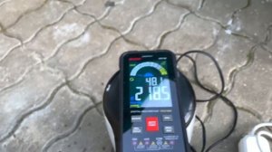 Бензогенератор Honda EP6500CXS под нагрузкой