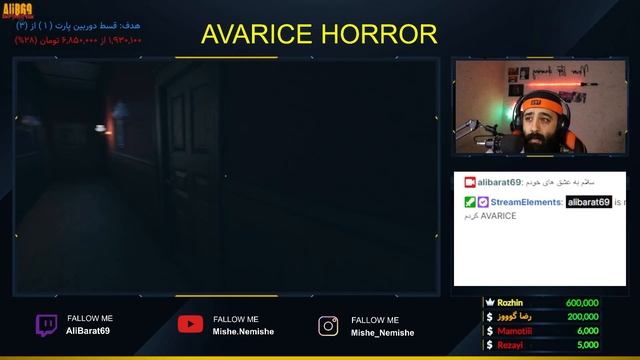 واکترو بازی ترسناک walkthrough AVARICE HORROR GAME смотреть онлайн