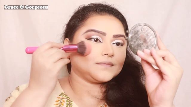 MAHA NABAMI MAKEUP TUTORIAL for HOODED DROOPY EYES & CHUBBY FACE, BONG FESTIVE LOOK for BEGINNERS💗🙏