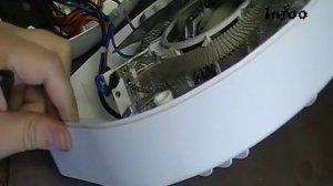 Простой ремонт тепловентилятора.