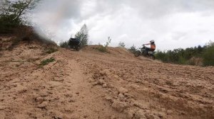 Проверено на себе! Поедет ли багги КТА К5 в песочные подъемы?