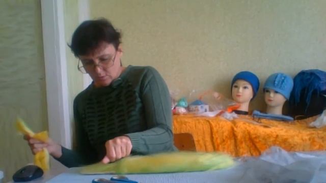 валяние : чехол для очков -2 часть