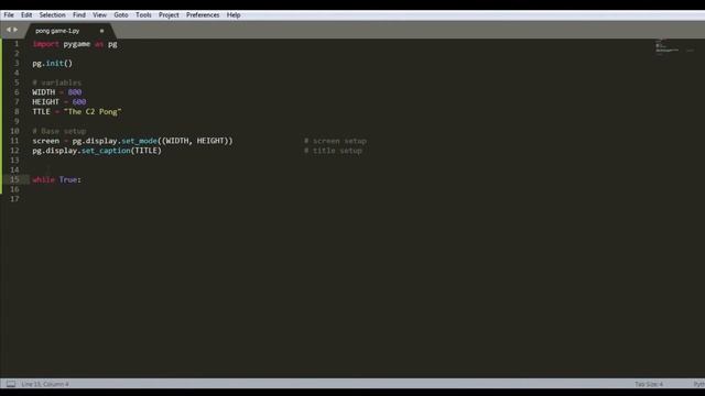 Pygame tutorial | Ping-Pong Game | Episode #1 Setting up Pygame and Base for Ping-Pong Game смотреть онлайн