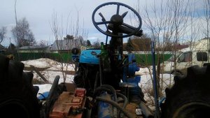 Переоборудование МТЗ-52 в МТЗ-82 (снимаем кабину часть 1)