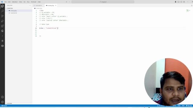 Variables and Data Types of PHP || CodeWithCode