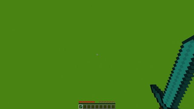 Minecraft Green Screen Diamond Sword | Small GUI смотреть онлайн