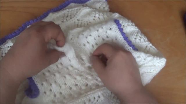 Ажурное платье спицами для девочки .Часть 3 - заключительная