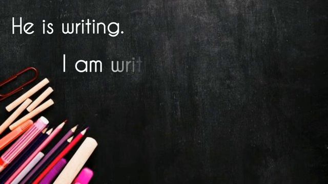 Present Continuous Tense смотреть онлайн