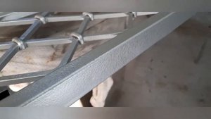 Художественая сварка ворота со звездой Сварога кованой сеткой и греческим миандром своими руками