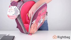 Школьный рюкзак Grizzly RA-670-3 - видеообзор от Rightbag.ru