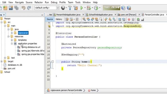Spring Boot Part 1 - JPA Database смотреть онлайн