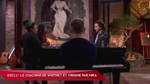 The Voice 8 - Mika en coaching avec Whitney et Virginie