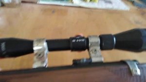 Самодельные крепление оптики под пневматическую винтовку.