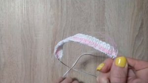 Одежда для Беби Бон/Комбинезон бело-розовый/Реглан сверху/Кокетка/Часть 1