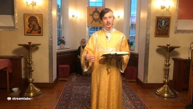Великая вечерня на русском языке. Прямая трансляция богослужения