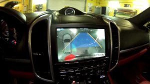 Омыватель камеры заднего вида на Porsche Cayenne (Порше Кайен)