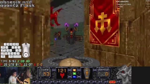 Скоростное прохождение на игру Heretic SotSR на сложности Black Plague Эпизод 5 за 11:37 смотреть онлайн