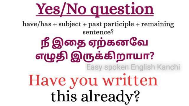 DETAILED LESSON - Present perfect tense | All structures in one video #presentperfecttense #grammar