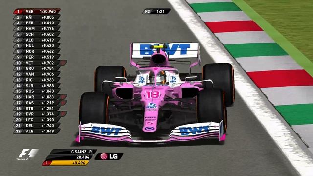 Grand Prix 4 F1 Manager 2.Training 2020 Mugello смотреть онлайн