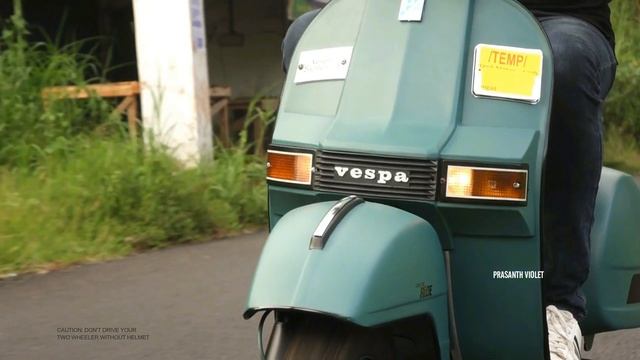 Vespa Select Scooter Restoration | By Prasanth Violet смотреть онлайн