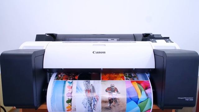 Canon TM-200 Тестовая фото печать смотреть онлайн