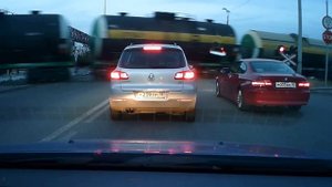 Торопыга на ж/д переезде ул. Телегина