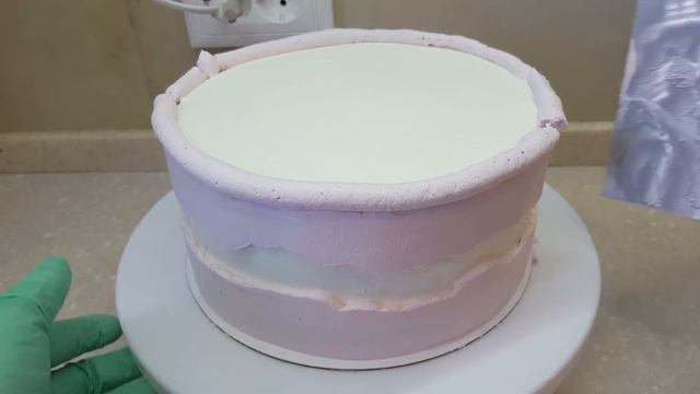 МНОГОСЛОЙНОЕ выравнивание ТОРТА ? ПРОСТОЙ ДЕКОР ?Multilayer cake frosting
