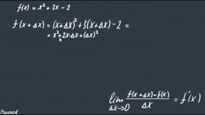 Производная функции