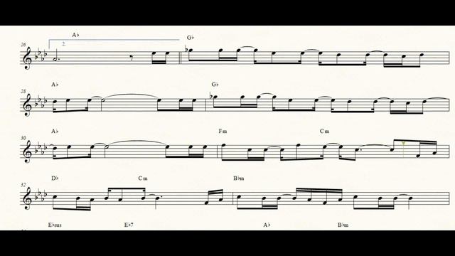 HEAL THE WORLD (JACKSON) For C key instruments Sheet music Backing track covers accordion смотреть онлайн