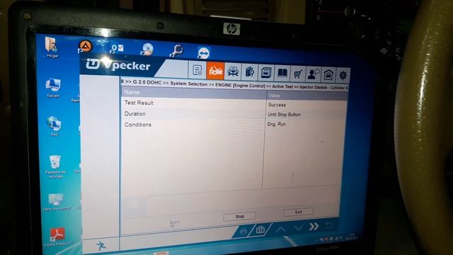 Scanner Vpecker Actuadores en Kia Sportage 2009