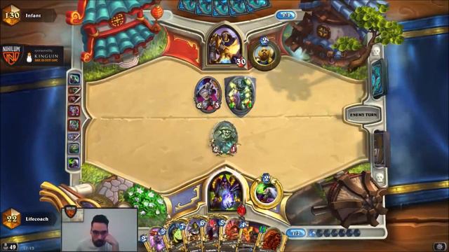 [Hearthstone] Lifecoach - Warlock vs Paladin