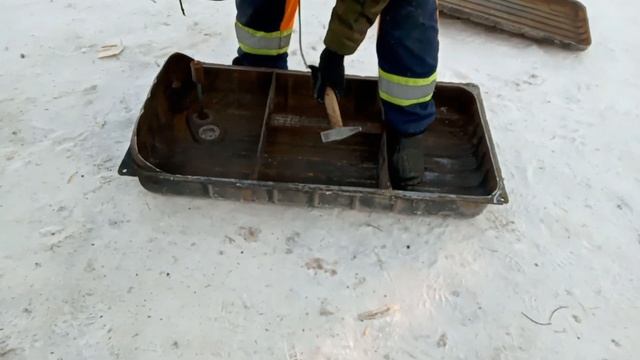 ДЕЛАЕМ САНИ-ВОЛОКУШИ ИЗ БЕНЗОБАКА. САНИ ПОЛУЧИЛИСЬ УДОБНЫЕ И ЛЕГКИЕ.??? смотреть онлайн