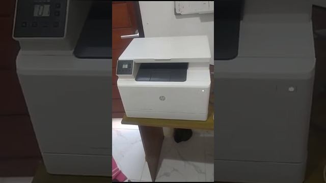 test printer color hp laserjet mfp m180n