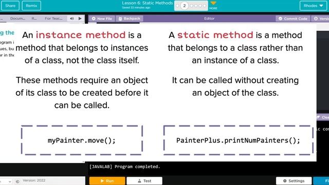 AP CS A - Code.org: Unit 4: Lesson 6 #2 (2022) смотреть онлайн