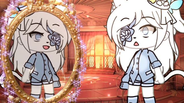 Меме - зеркало скажи кто прекраснее всех? 🤨(гача лайф) смотреть онлайн