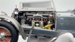 Mercedes Benz SSK 1928 / CMC 1:18 diecast car model / AMR unboxing