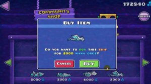 Покупаем всё в новом магазине Geometry Dash!