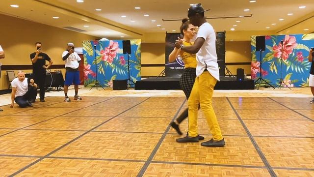 Urban Kiz Freestyle with Olga & Mr. Neokiz| 6th Annual Hawaii Salsa & Bachata Festival смотреть онлайн
