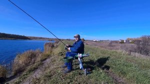 Рыбалка на фидер в октябре.