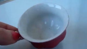 Кофейная чашка Коростенский фарфоровый завод (Коростень). Клеймо 1962 – 1972 годов. MOV03739