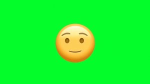 Animated Emojis Green Screen