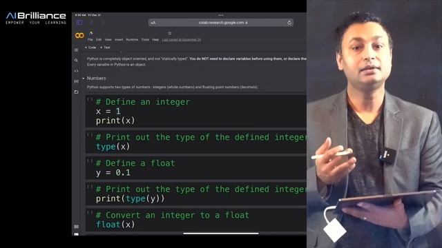 Introduction: Python feature, Variable types, Strings