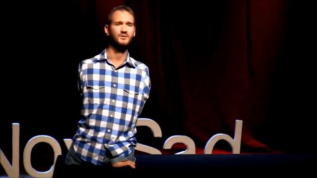 TED на русском: Ник Вуйчич. Как преодолеть отчаяние. Сила Воли. Самое мотивирующее видео!