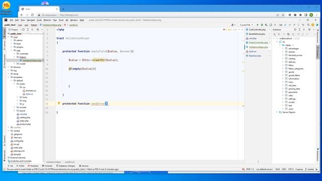 Интернет магазин с нуля на php Выпуск №145 | Пользовательская часть | Оформление заказа | часть 1 смотреть онлайн