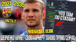 ЧТО БУДЕТ, ЕСЛИ.... АНДРЕЙ ШЕВЧЕНКО НАЧНЁТ КАРЬЕРУ ИГРОКА ПРЯМО СЕЙЧАС ЧАСТЬ 2 |FIFA 21 ПЕРЕЗАГРУЗКА