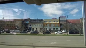 в городе